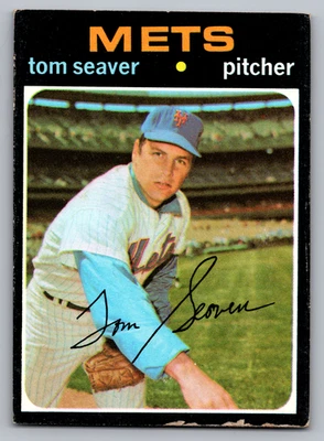 Topps #160 1971 Tom Seaver Mets Foto 1 de 3