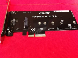 AKCESORIA ASUS HYPER M.2 X4, ORYGINALNE, śruby w zestawie - Zdjęcie 1 z 2