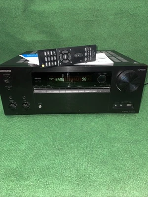 Onkyo TX-NR676 7.2 Channel Home Theater AV Receiver Bluetooth With Remote Bundle - Image 1 of 4