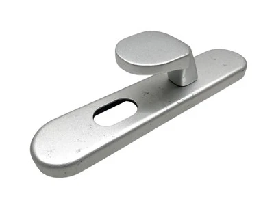 Cerniera di protezione porta Abus KLZS714 F1 argento - Immagine 1 di 4