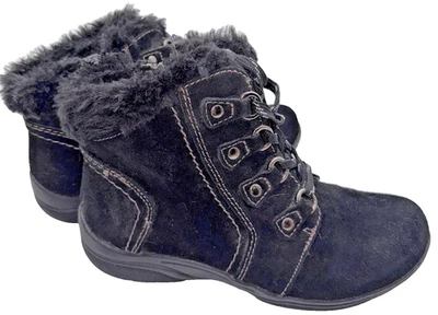 6.5M Earth Origins Crowley Leather Upper Waterproof Women’s Ankle Boots - Image 1 of 4