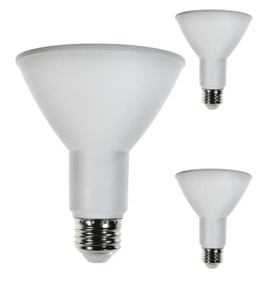Diodesy PAR30 LED Long Neck 8W 800LM E26 4000K 120V 40° Dimmable White 3Pk - Image 1 of 3