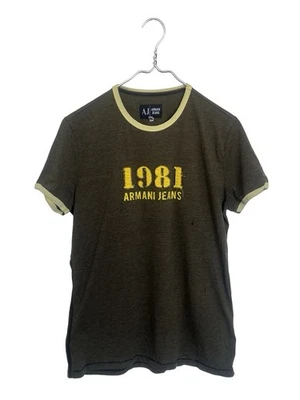 Armani Jeans Men’s Olive T-Shirt Short Sleeved Size L - Image 1 of 4