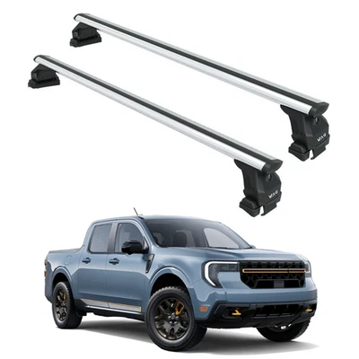 For Ford Maverick Roof Rack Cross Bars (2020-2025) | Silver - Image 1 of 4