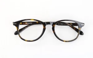 SUITSUPPLY Men's Frame OS Brown Lumiere Round Pattern Lenseless Frames - Picture 1 of 7