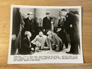 Foto de prensa Larry Fine, Moe Howard, Curly Howard en "Los tres chiflados" - Imagen 1 de 4