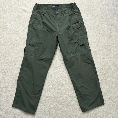 Pantalone cargo 5.11 serie tattica uomo 34 verde Taclite Pro doppio ginocchio 74273 - Immagine 1 di 4