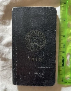 Vintage 1910 Beloit College Pocket Handbook Calendar Campus Map Wisconsin - Bild 1 von 6