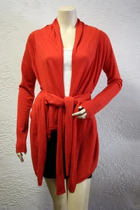 $198 BCBG BT. POPPY "SFJ4C714" CARDIGAN WRAP SWEATER SILK/CASHMERE TOP NWT XS/S - Picture 1 of 3