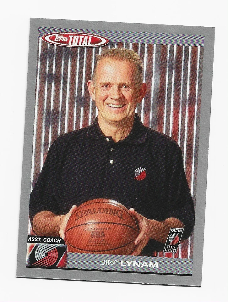 2004-05 Topps Total SILVER INSERT 408 Jim Lynam Portland Trailblazers Basketball - Image 1 of 1