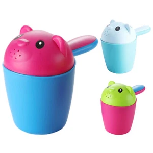 Baby Shampoo Rinse Cup with Ergonomic Handle Baby Bath Pour Cup for Boys Girls - Picture 1 of 15
