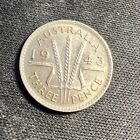 1943 Australia 3 Pence .925 FINE Z3699
