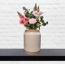 Beige Crackle Glazed Decorative Vase | Plant Lovers, Garden, Home, Dorm Room 