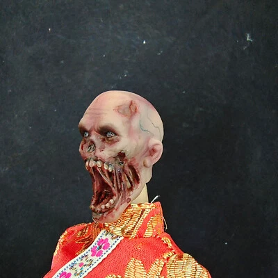 Cabeza de zombi fantasma momia 1/6 esculpida para figura de acción femenina de 12" juguete corporal Foto 1 de 4
