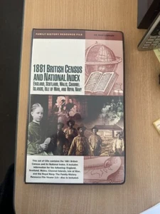 1881 British Census and National Index CD ROM Library - 25 CD'S - Picture 1 of 5