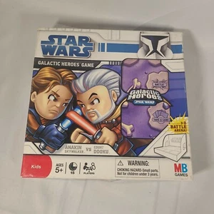 Star Wars Galactic Heroes Board Game Anakin Skywalker Count Dooku Complete! 2008 - Picture 1 of 2