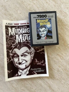 ATARI 7800 ~MIDNIGHT MUTANTS~ w/manual /AUTHENTIC/EXCELLENT CONDITION!!! - Picture 1 of 9