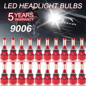 Whosesales 20PCS 9006 HB4 4-Side LED Headlight Bulb Low Beam Fog Light Kit 6000K - Picture 1 of 12