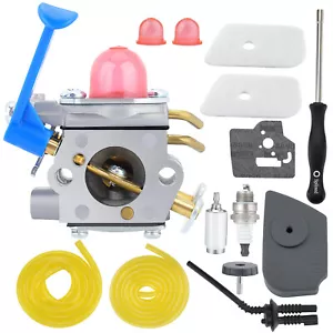 Nuevo carburador para Husqvarna 128C 128LD 128RJ 545081848 Zama con kit de puesta a punto de carbohidratos - Imagen 1 de 8