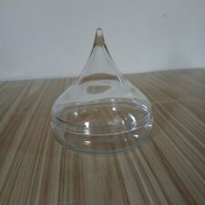 Hersheys Hershey Kiss Clear Smooth Glass Candy Jar With Lid
