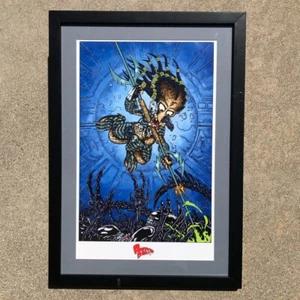 American Dad Roger the Alien Predator 2009 Comic Con Exclusive Framed Art Print - Picture 1 of 10