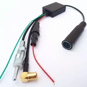 ✅ DAB Antenne Adapter Spliter Aktiv für Autoradio Kfz Pkw DAB+ Digital SMB ✅ - Bild 1 von 4
