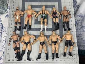WWE Action Figures Lot Of 10 Dated 2010s See Pictures Read (K2) - Picture 1 of 5