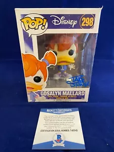 TAD STONES signiert signiert Funko Pop Beckett BAS COA Negaduck Gosalyn Mallard - Bild 1 von 4