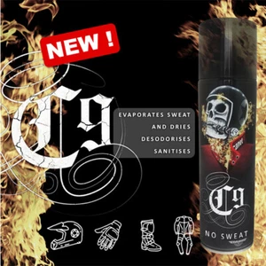 Spray desinfectante VULCANET C9 seca y evapora el sudor de cascos/botas/guantes - Imagen 1 de 4