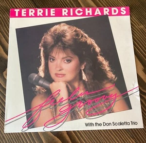 TERRIE RICHARDS - FEELIN' GROOVY Rare Vinyl LP album DON SCALETTA TRIO Jazz - Picture 1 of 3
