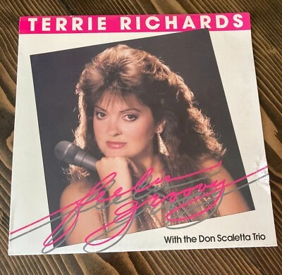 TERRIE RICHARDS - FEELIN' GROOVY Rare Vinyl LP album DON SCALETTA TRIO Jazz - Image 1 of 3