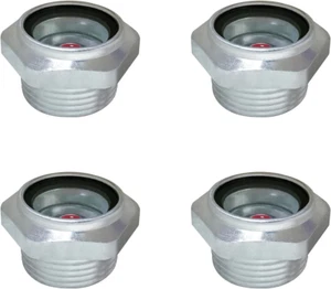 3/4Inch NPT Air Compressor Sight Glass Male Thread Aluminum Alloy Hex Oil Sight  - Picture 1 of 12