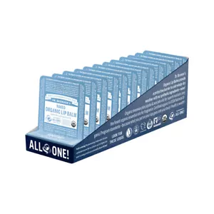 ^ 12 x Dr. Bronner's Organic Lip Balm Naked 4g - Picture 1 of 2