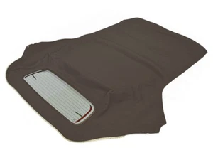 Se adapta a Mini Cooper tapa blanda con ventana de vidrio térmico 2003-08 lona marrón cuarzo - Imagen 1 de 4