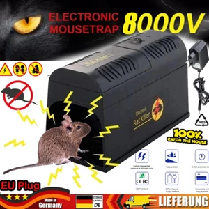 Ratten Köderbox Rattenbox Rattenfalle für Rattengift zur Rattenbekämpfung-8000V - Bild 1 von 23