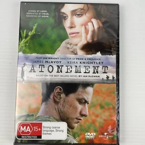 Atonement DVD Keira Knightley James McAvoy Brand New & Sealed R2 R4 - Bild 1 von 3