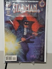 1994 DC STARMAN #0 SIGNED BY WADE VON GRAWBADGER AUTOGRAPHED GUARANTEE