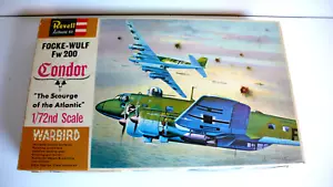 KIT REVELL ANCIEN FOCKE-WULF Fw-200 "CONDOR" 1/72 ème BON ÉTAT 34x21 COMPLET - Imagen 1 de 4