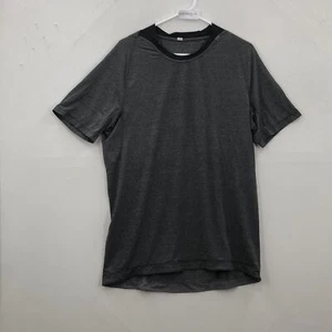 Lululemon Womens Gray Short Sleeve Round Neck Casual Pullover T Shirt Size Large - Picture 1 of 7