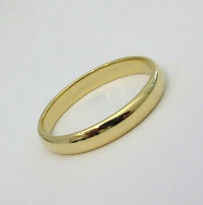 TIFFANY & Co. Alianza de boda Forever oro 18K 4 mm Lucida anillo 15,5 para hombre Foto 1 de 4