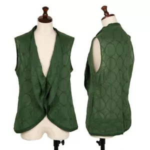 ISSEY MIYAKE HaaT Circle Embroidery Vest Size 2(K-120115) - Picture 1 of 12