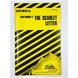 The Scarlet Letter by Cliffs Notes Staff (1999, Paperback) - Imagen 1 de 6