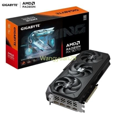 GIGABYTE AMD RADEON RX 9070 GAMING OC 16G GDDR6 Graphics card - Image 1 of 4