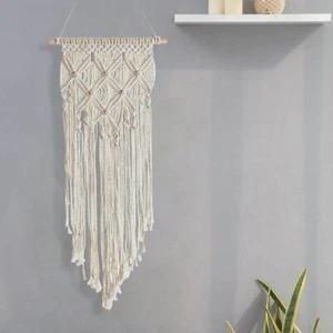 42 inch Handmade Wall Hanging Woven Tapestry Living Macrame Home Boho Art Decor - Picture 1 of 12