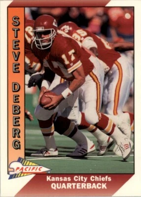 1991 Pacific Steve DeBerg #207 - Image 1 of 2