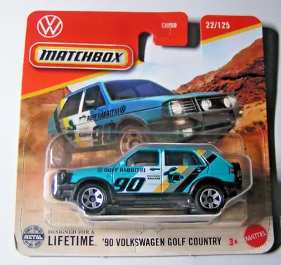 Matchbox - Volkswagen Golf Country - VW Golf 2 - MBX Adventure 2025 - JBT01 - Bild 1 von 3