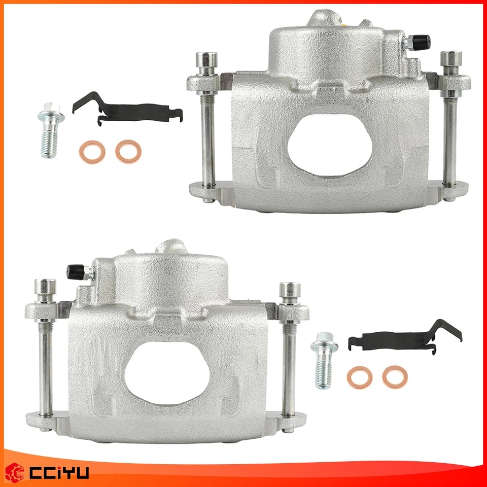 Pair Front Disc Brake Calipers For 1985-1989 ,1990-2002 CHEVROLET ASTRO RWD Foto 1 de 4