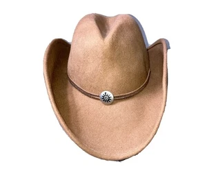 VINTAGE OLD COUNTY ROAD 100% Wool HAT Size L/XL Yellowstone Cowboy Hat Western - Picture 1 of 4