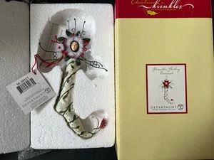 Abt. 56 Krinkles Weihnachtsstern Strumpf Ornament Geduld Brewster Neu im Karton - Bild 1 von 4