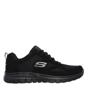Zapatillas deportivas Skechers Flex Burns Agoura para hombre negras talla UK 11 US 12 *REFSSS163 - Imagen 1 de 1